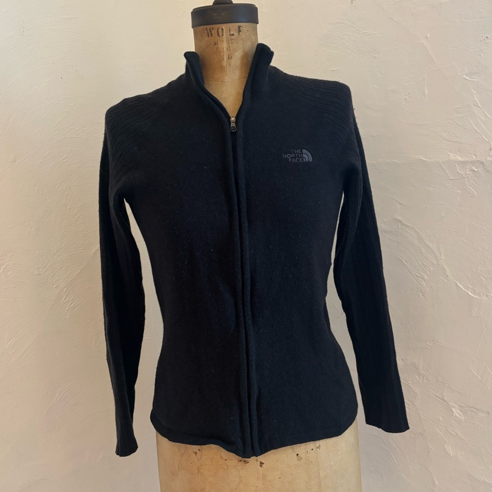 Wool Cotton Zip Sweater North Face